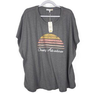 NWT C&C California Chasing Adventure Graphic T-Shirt 3X